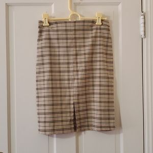 Plaid Skirt